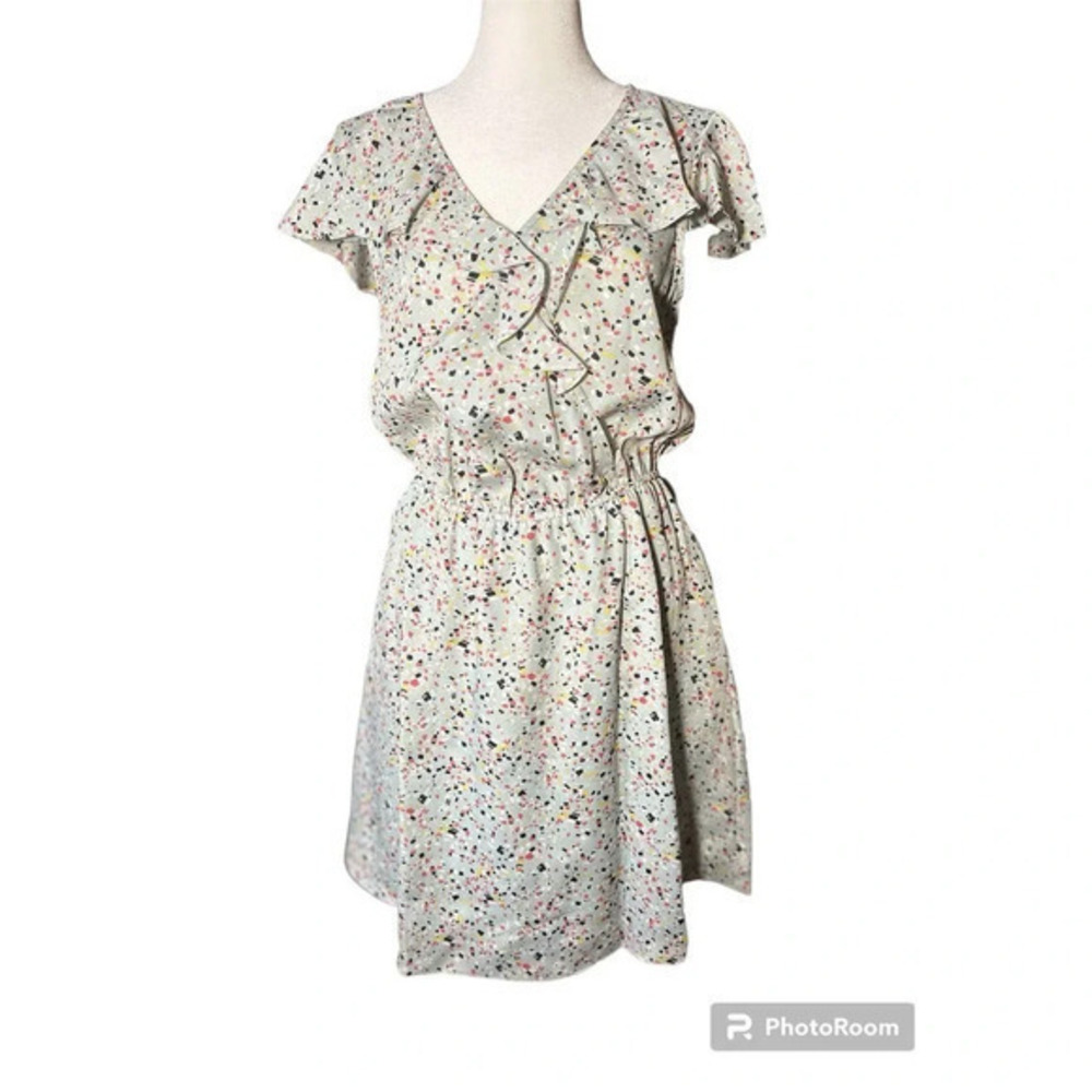 BCBGeneration BCBG /Blue Confetti dress Front Mini Size small NWT Summer dress‎